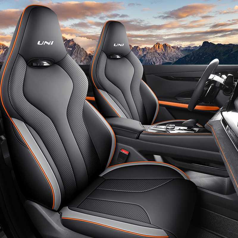 

Changan Univ 23-26 Models Breathable Perforated All-Season Seat Covers Note Model Year [Rear Half Coverage]