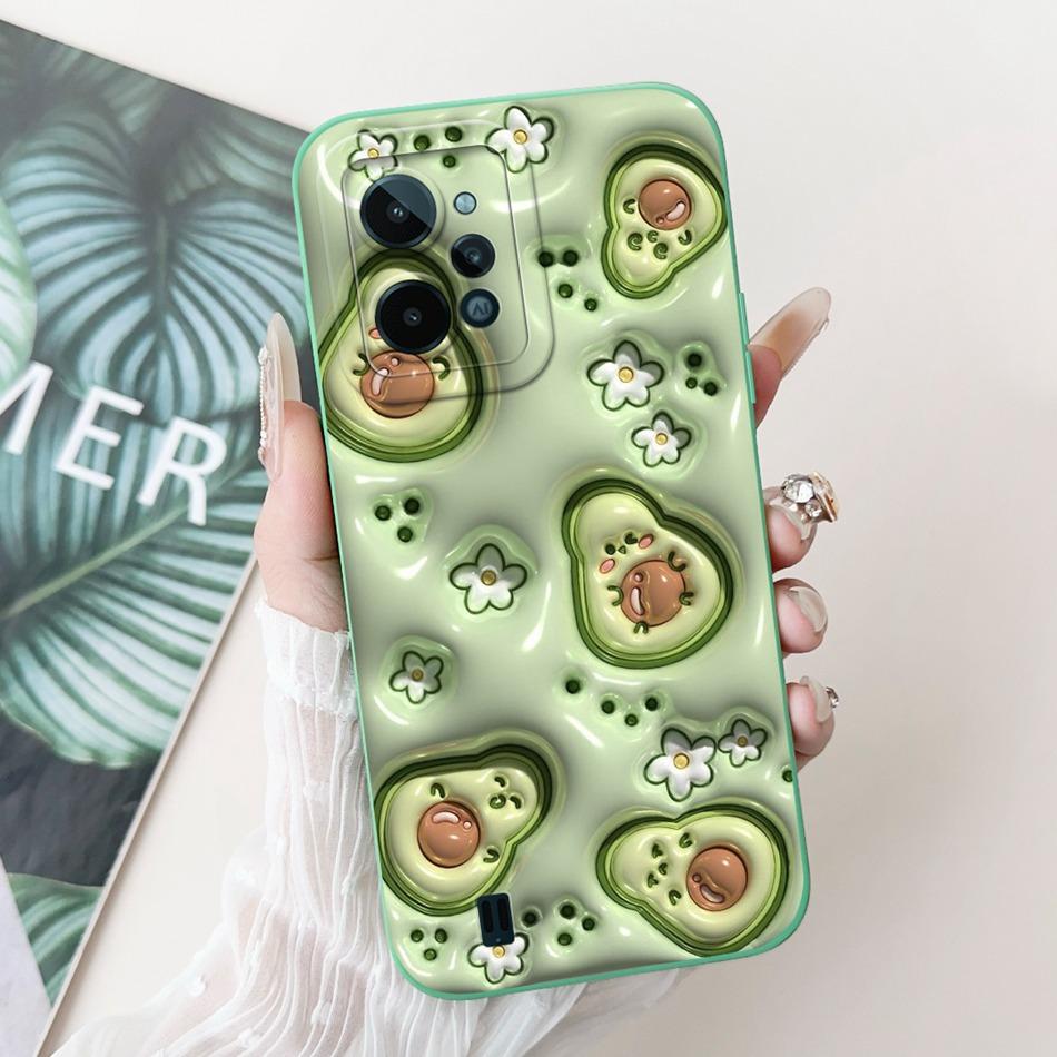 For Realme C31 Case RealmeC31 C 31 4G RMX3501 2022 Cute Cartoon Camera Protective Shockproof Soft Silicon Phone Cases