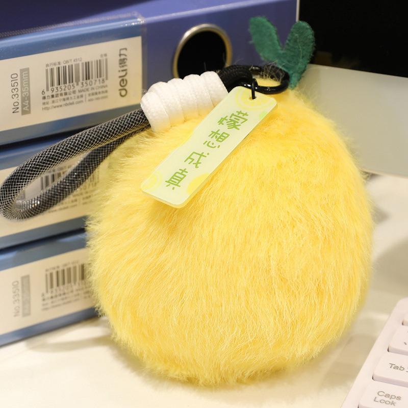 Niedliche Fruchtserie Plüschpuppe Wassermelone Plüschtier Durian Puppe Mädchen Taschenanhänger Puppe Geschenk