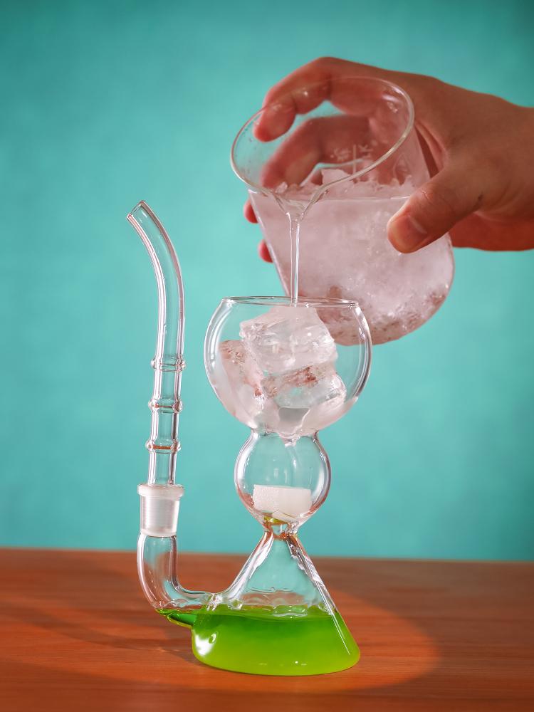 Unique Glass Cup For Cocktail Absinthe Milk Hookah Creative Multi Use Bar Drinkware Home Bar Gift For Beverage Enthusiasts New