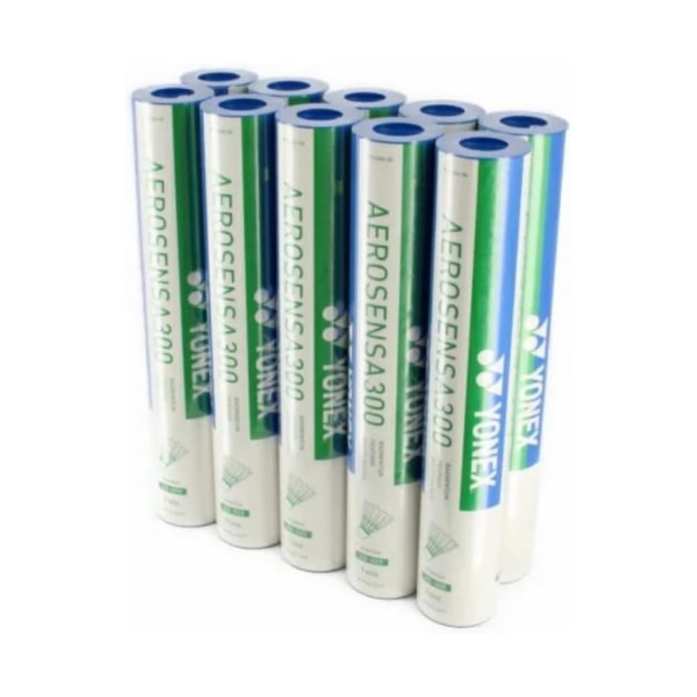 YONEX Aero Sensor 300 Badminton Practice Shuttlecocks 10 Dozen 120 Balls
