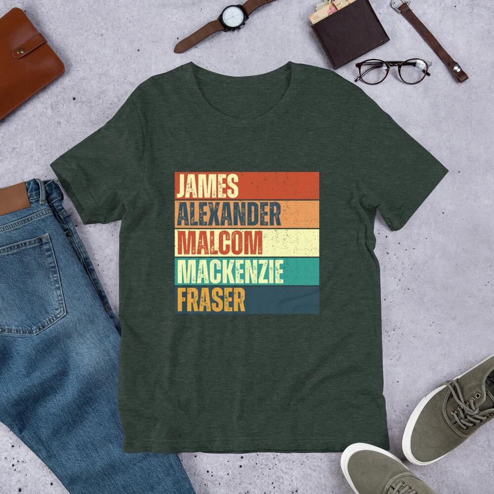 Outlander Shirt | Jamie Fraser T-Shirt | Outlander Gifts | Sassenach Tee | JAMMF 3XL