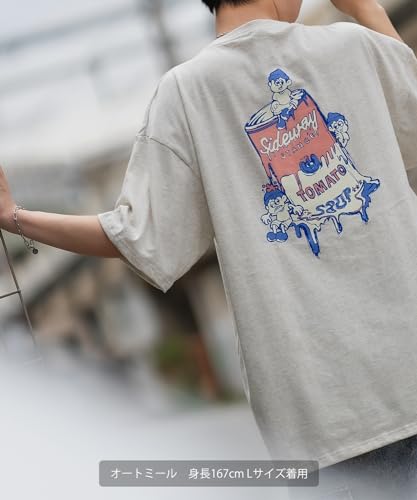 [IMPROVES] [SIDEWAYSTANCE] Short Sleeve Campbell Print T-Shirt