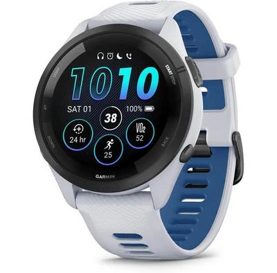 Garmin Forerunner 265 Running Watch with GPS, Milky White