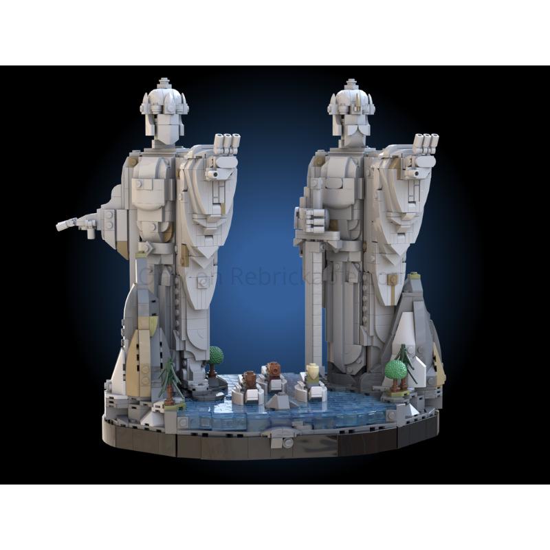 Платиновый BOBlocks MOC-249404: Властелин колец - Арагог Колосс