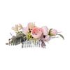  Pettine con Fiori Artificiali Stile BOHO per Donna, Diadema Nuziale, Ornamenti per Capelli, Acconciatura, Fermaglio per Capelli, Accessori per Capelli, Gioielli