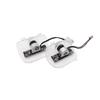 Car courtesy LED courtesy lamp, courtesy light with logo projection and ghost effect, for Honda Odyssey, 2-pack (Odyssey03)