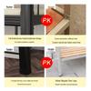 Iron Bunk Bed - Sturdy, Silent, Thick Frame with High and Low Design for School Use
