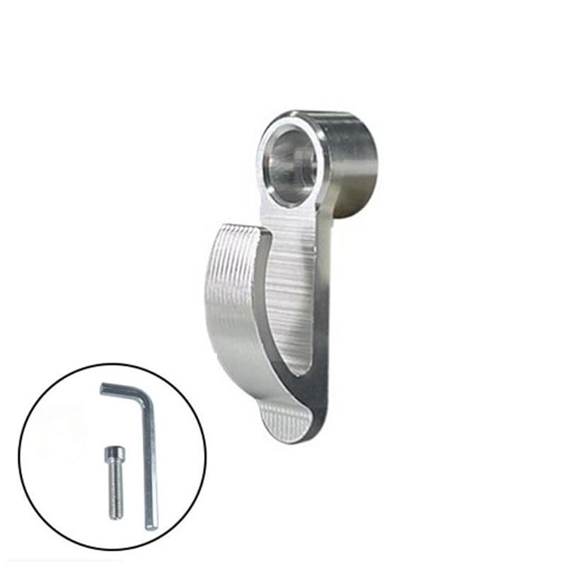 Universal Cnc Aluminium Alloy Motorcycle Single Hole Hook Helmet Bag Carry Hook Holder For Bike Electric Scooter Motorcycle