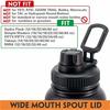 Portable Replacement Lid, Wide Mouth Lid, for Hydro Flask, Water Bottle and Mug Bottle Accessories, Replacement Part for Cap Unit Top