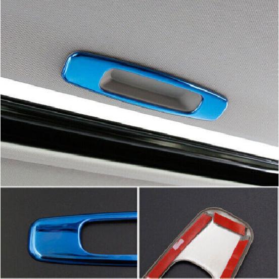 Blue 1Pcs Cover Trim Titanium Roof Skylight Handle For Toyota Camry 2018-