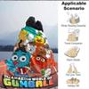 1pc The Amazing World of Gumball Cozy Print Blanket Lightweight Warm Flannel Throw Blanket For Sofa, Bed, Living Room