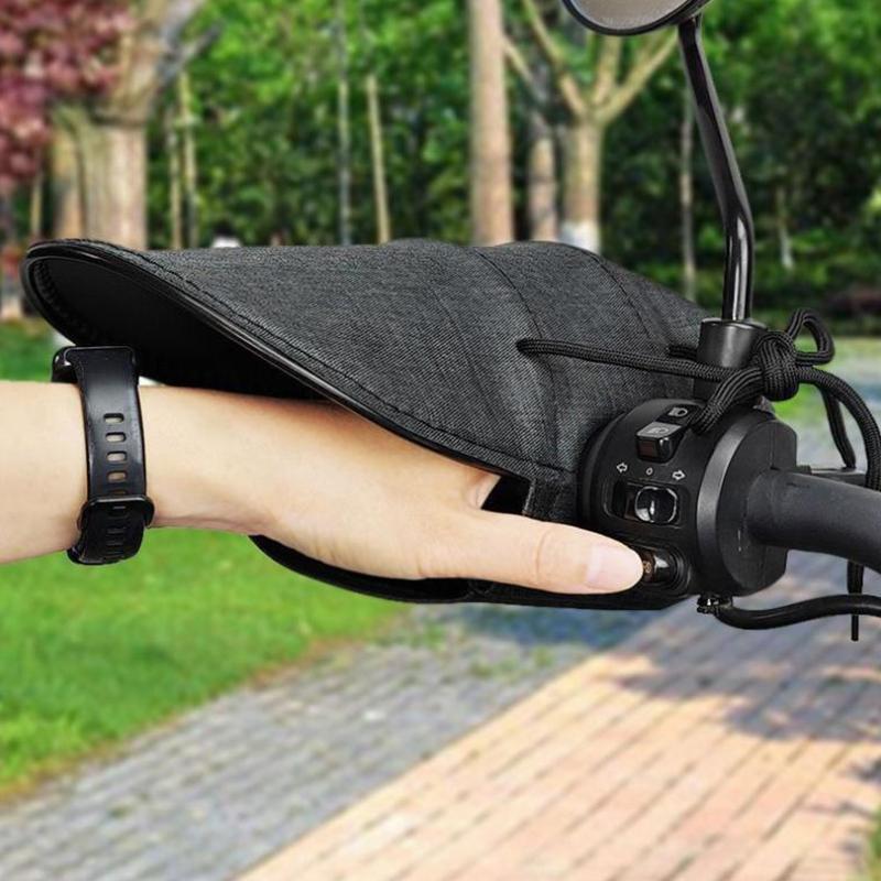 Electric Car Handlebar Cover Motorcycle Battery Car Hand Guard Cover Summer Sunscreen Heat Shading Gloves Rain Windshield Handle