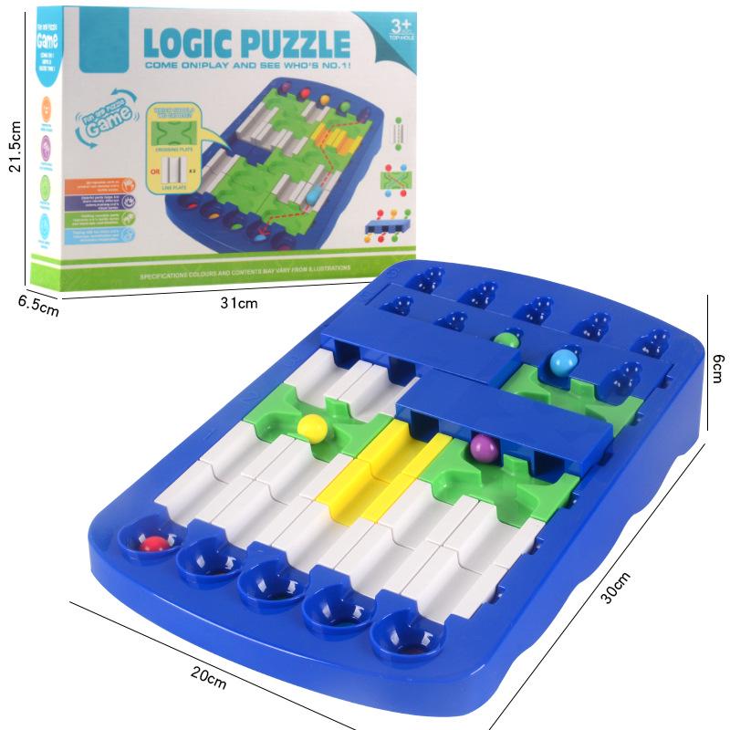 Cross-border Kids' Logic Maze Puzzle Game – Educational DIY Challenge Toy