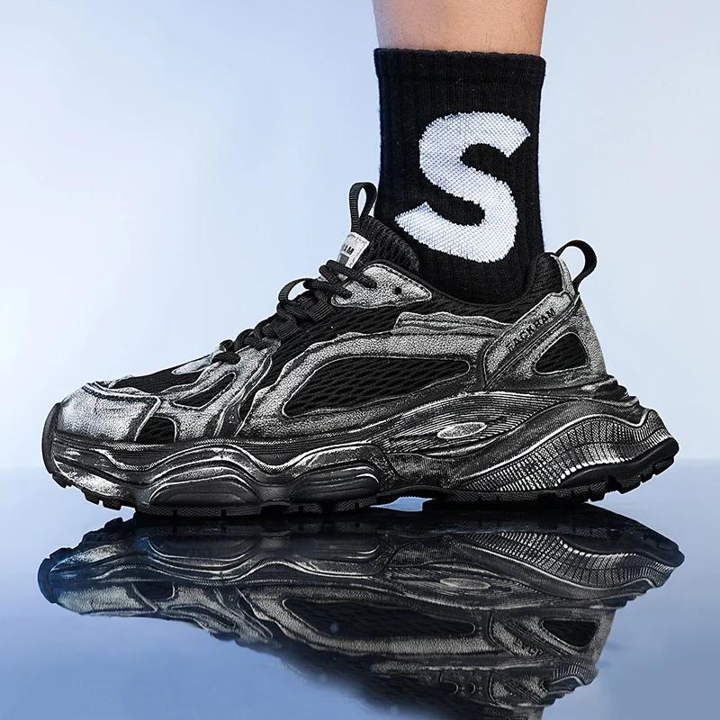 2024 New Shoes For Men Sneakers Male Casual Mens Shoe Tenis Luxury Shoes Trainer Race Breathable Shoes Fashion Loafers Running