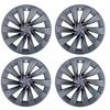 Black 20" Wheel Cover for 2025-2026 Tesla Model Y Refresh