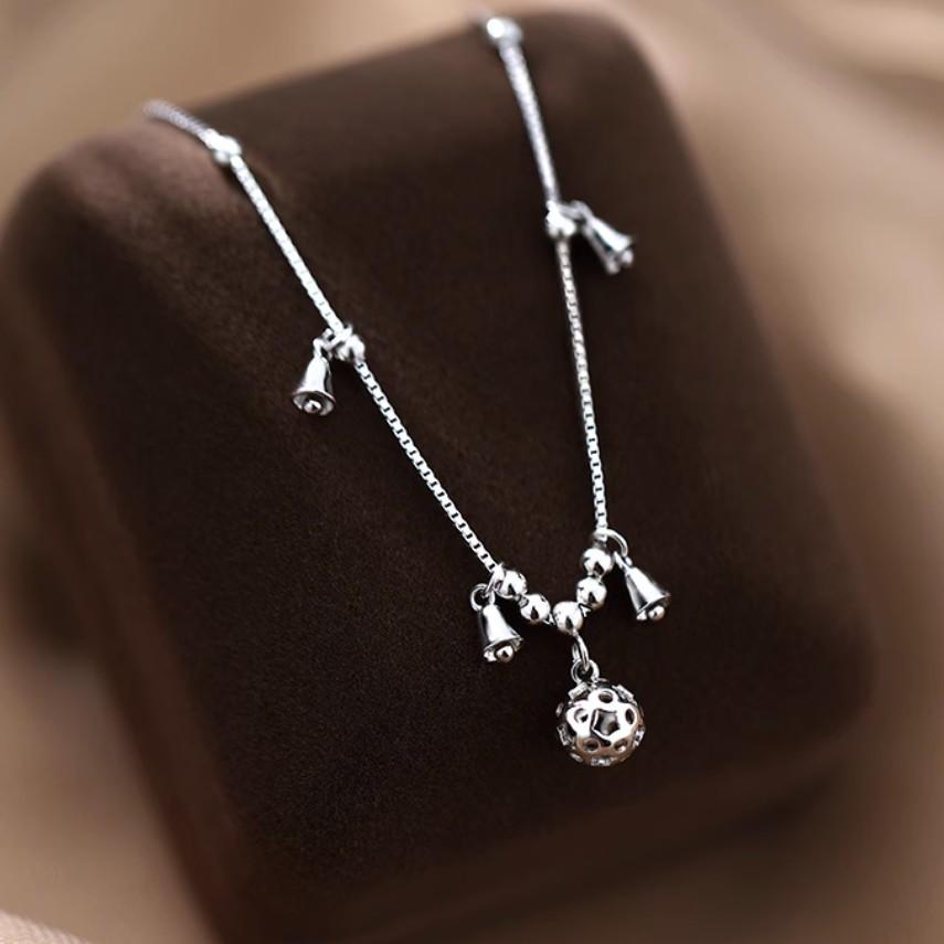 Bell Ball Anklet Female Niche Design Palace Bell Foot Chain Jewelry Accessories for Women