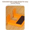Double Sided Scale Hinge Installation Fixing Plate with Magnetic Fixed with Positioning Hole Hinge Installation Clips