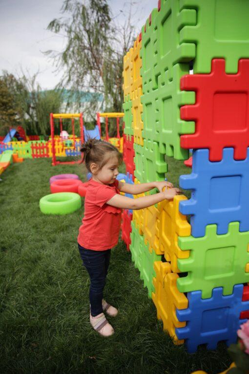 Große Lernbausteine King - gelb