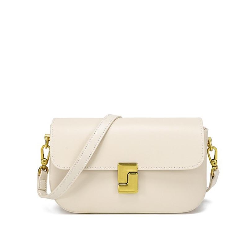 Leder kleine quadratische Tasche Damen neue Schulter-Achsel-Tasche Umhängetasche Damen leichte Luxus-Tofutasche