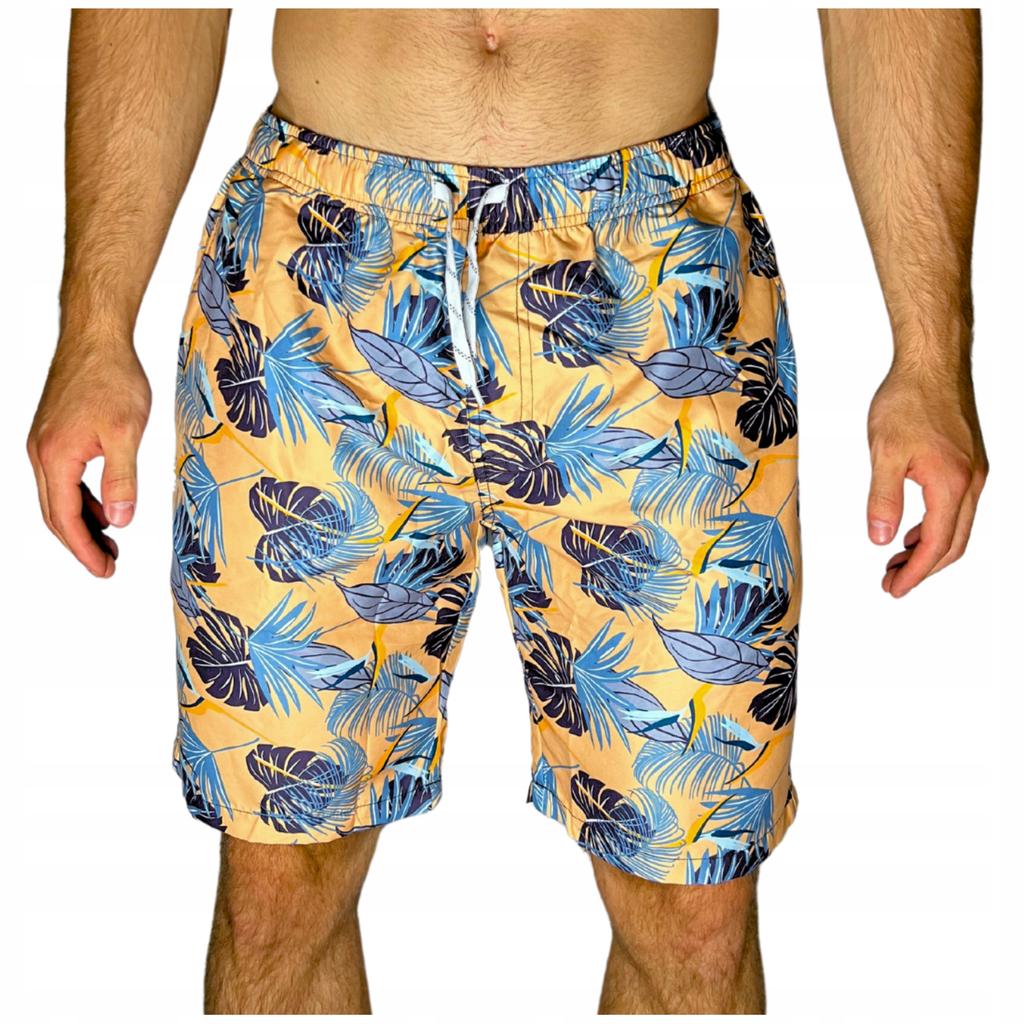 Beach Shorts Youth Hawaiian Shorts Mesh Swim Trunks Slim L