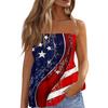 Tube Tops For Women,Cute Sexy Off Shoulder Print Sleeveless T-Shirt