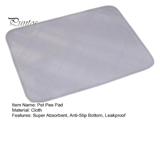 Pet Pee Pad Machine Washable Water Absorbent Anti-slip Leakproof Waterproof Reusable Dog Puppy Potty Training Whelping Mat Pet Supplies