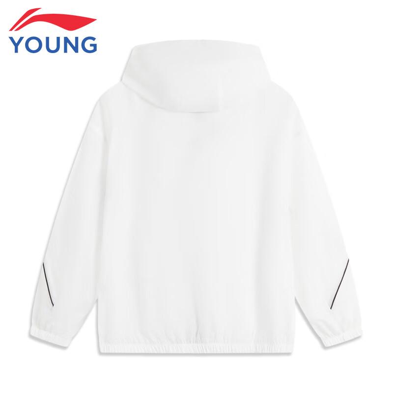 Li-Ning Kids' Hooded Sun Protection Windbreaker Jacket