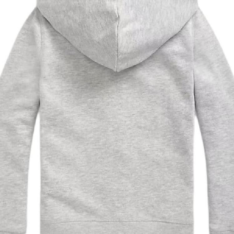 Polo Ralph Lauren Hoodie Ss26 Pony Logo Embroidery Full Zip Long Sleeve Kids Kids Hoodies 313833560-017