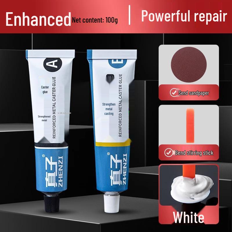 Высокотемпературный АВ-клей для сварки металла, керамики, пластика, камня и мрамора