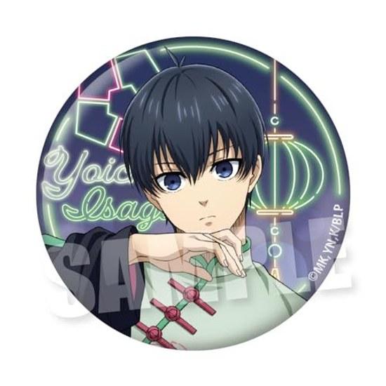 TV Anime Blue Lock Trading Can Badge NEON China Ver. Box 7 Pieces