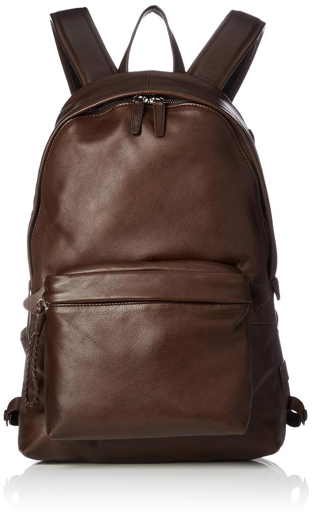 P.I.D. Nemus PAQ101 Genuine Leather Backpack, Chocolate
