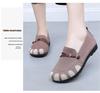New Style Non-Slip Soft Sole Flat Shoes for Middle-Aged & Elderly Women - Spring/Autumn Comfort Shoes