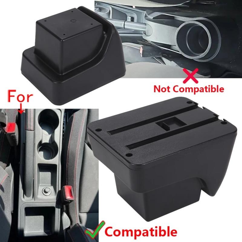 For Seat Ibiza Armrest Box For Seat Ibiza 6j MK4 IV 6L Car Armrest 2018-2025 Storage Box Retrofit parts Interior Car Accessories