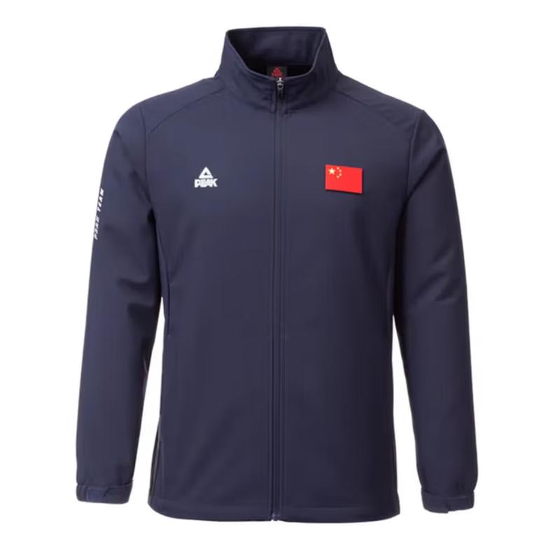 

Peak Men s Windproof Stand Collar Sports Jacket TF238607 3XL