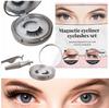 Long Magnetic Eyelashes + Eyeliner + Tweezers