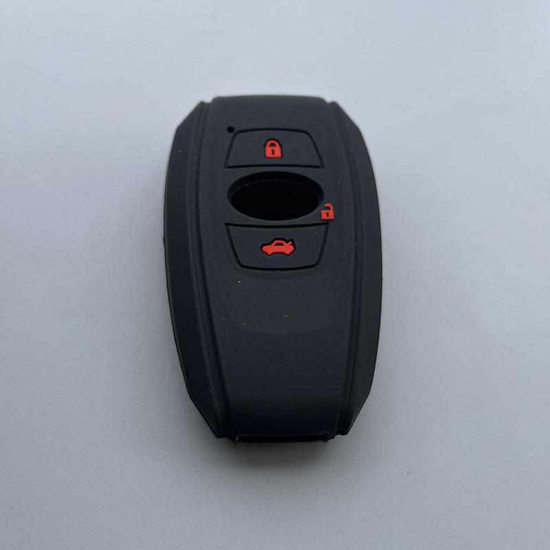 ZAD silicone rubber car key case cover shell for subaru Legacy impreza forester xv trezia BRZ wrx levorg outback 3 buttons key