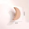 1pcs Wooden Hooks Cute Room Decor Hook Wall Keychain Coat Hook Home Door Wood Hook Hanger Kitchen Accessories Gadget
