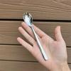 Thicken Kitchen Dinner Dish Soup Rice Western Restaurant Bar Public Spoon Large Stainless Steel Round Head Buffet Serving Spoon