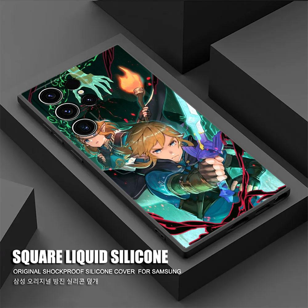 The Legends-Zeldas Game S26Ultra Case For Samsung Galaxy S26 S25 S24 S23 S20 S21 FE S22 Ultra S26 Plus 5G Cases Soft Phone Cover