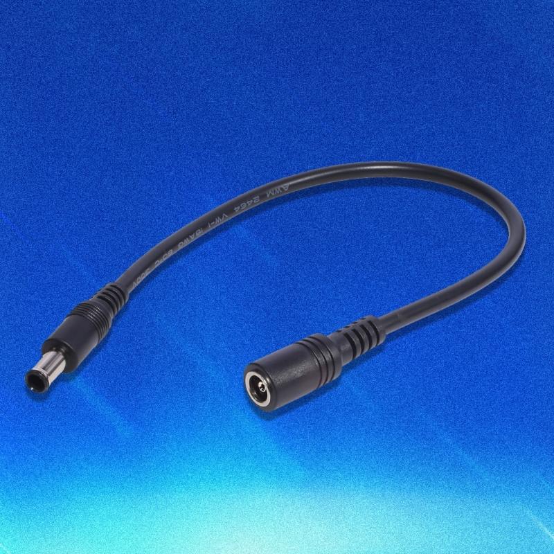 6,5x4,4mm DC-Stecker Stromkabel für Laptop-Adapter-Ladegerät-Leitung beidseitig DC6,5mmx4,4mm Verlängerungskabel