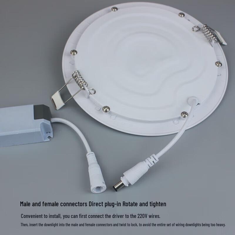 Andeli LED Square Recessed Flat Panel Light