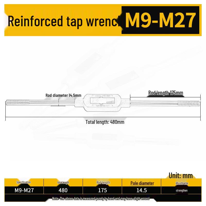 High-Speed Steel Taps & Dies Set: 5, 6, 7, 9-Piece with Tap Wrench and Threading Drill Bits.