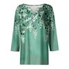 Women's 3/4 Sleeve Shirts Graphic Tees Shirts Casual Basic Tops Pullovers