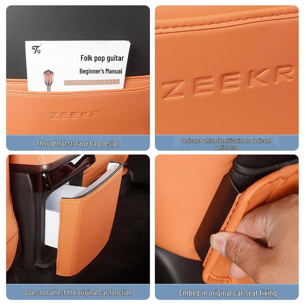 Zeekr 7X Rear Seat Kick Mats (2025-2026): Anti-Scratch, Anti-Dirt Backrest Protection Accessories