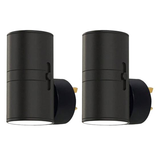 Motion Sensor Night Light with Dimmable Warm White LED Dual-Sided Lighting 90-degrees Rotatable Wall Sconce Light for Bedroom Hallway Kitchen