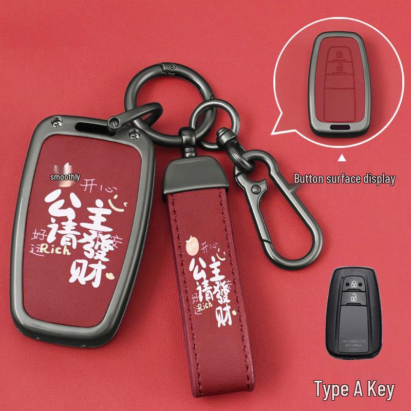 Key Cover for Toyota Camry, Corolla, RAV4, Highlander, CHR, and Asia Dragon Models
