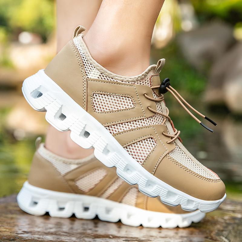 Sommer Herren Sneaker Heißverkauf Ultraleicht Mesh Atmungsaktiv Walking Fitness Laufschuhe Outdoor Offroad Waten Wanderschuhe