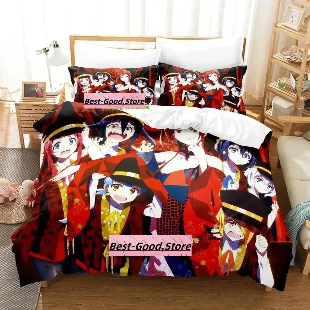 Zombie Lplus Saga Beding Set Single Twin Ful Quen King-Sized Dimensionsd Dimensions Bed Linen Set Adult People Kid Bedrom Duvetcover Sets Anime parure