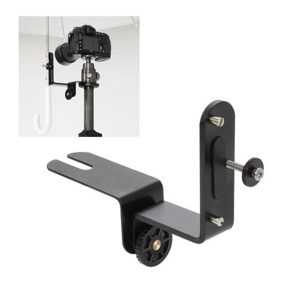 Etsumi VE-2538 Rain Bracket EX Umbrella Holder for Tripod 30 Degree Angle Adjustable Photography Accessory Black